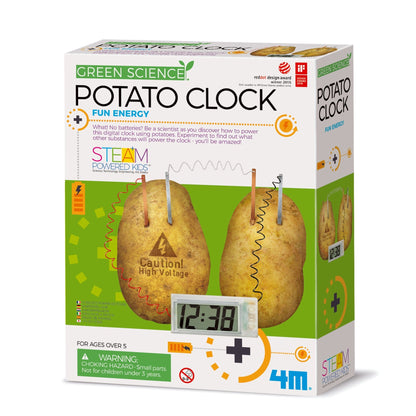 4M Kidz Labs / Green Science - Potato Clock - Premium for Kids in Qatar | Toysaro.com