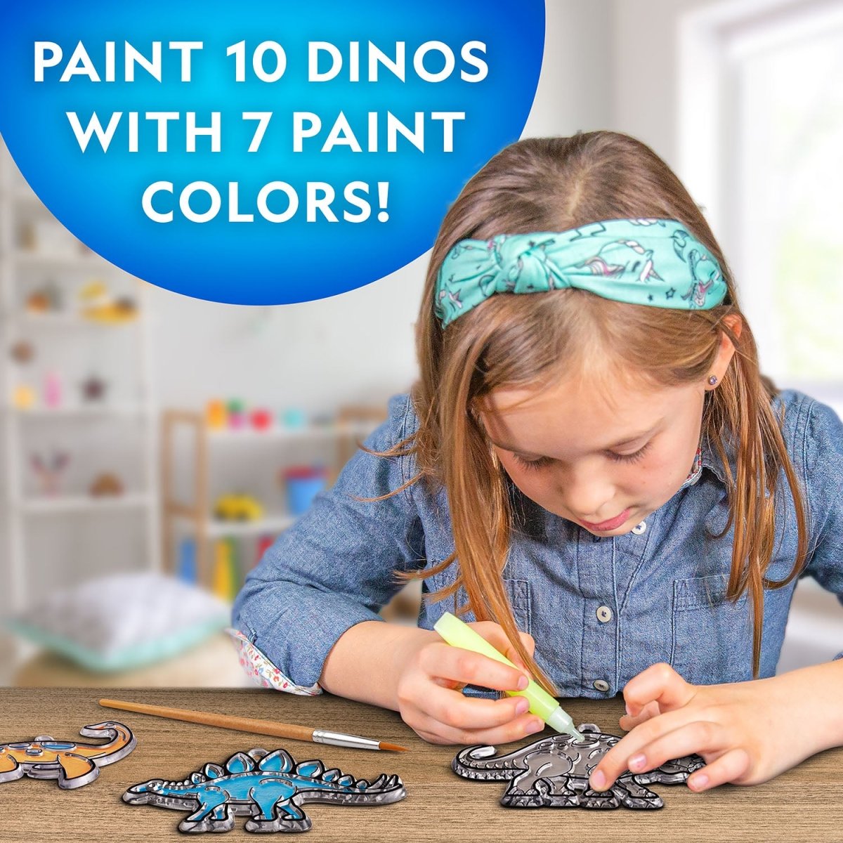 NG GID STAINED GLASS DINOSAURS - Premium for Kids in Qatar | Toysaro.com