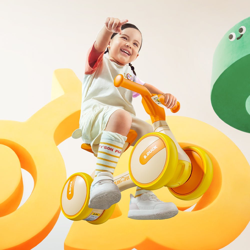 B.DUCK 7'' Balance Bike,1006, Yellow - Premium for Kids in Qatar | Toysaro.com