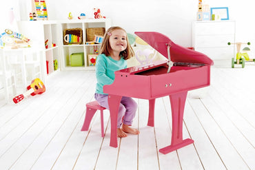 Happy Grand Piano / Pink - Premium for Kids in Qatar | Toysaro.com