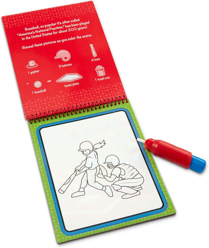 Melissa and Doug Water Wow - Sports Water Reveal Pad - Premium for Kids in Qatar | Toysaro.com