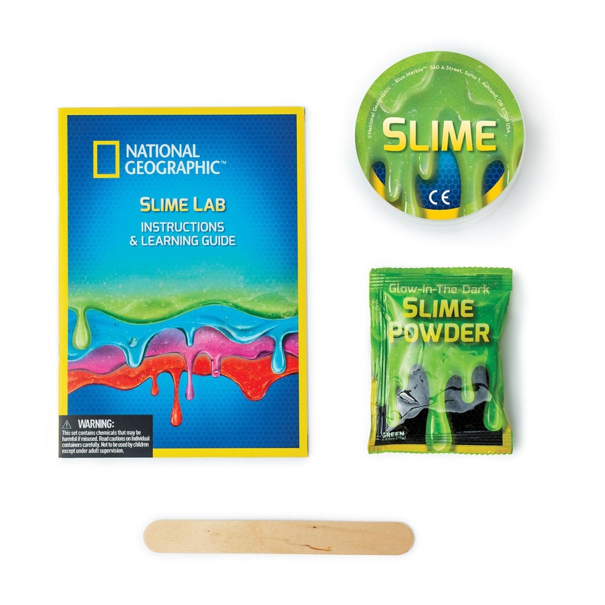 NG GLOW - IN - THE - DARK SLIME LAB - Premium for Kids in Qatar | Toysaro.com
