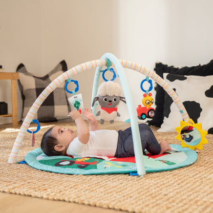 Baby Einstein™ Happy Harvest™ Touch & Feel Activity Gym - Premium for Kids in Qatar | Toysaro.com