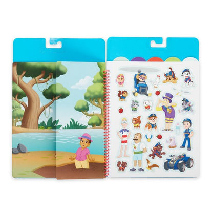 Melissa and Doug Paw Patrol Restickable Stickers Flip - Flap Pad - Ultimate Rescue - Premium for Kids in Qatar | Toysaro.com