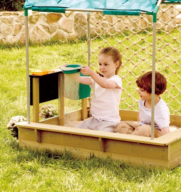 HAPE Sandbox Cabana Kit – 4 - in - 1 Outdoor Playset - Premium for Kids in Qatar | Toysaro.com