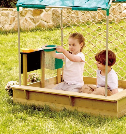 HAPE Sandbox Cabana Kit – 4 - in - 1 Outdoor Playset - Premium for Kids in Qatar | Toysaro.com