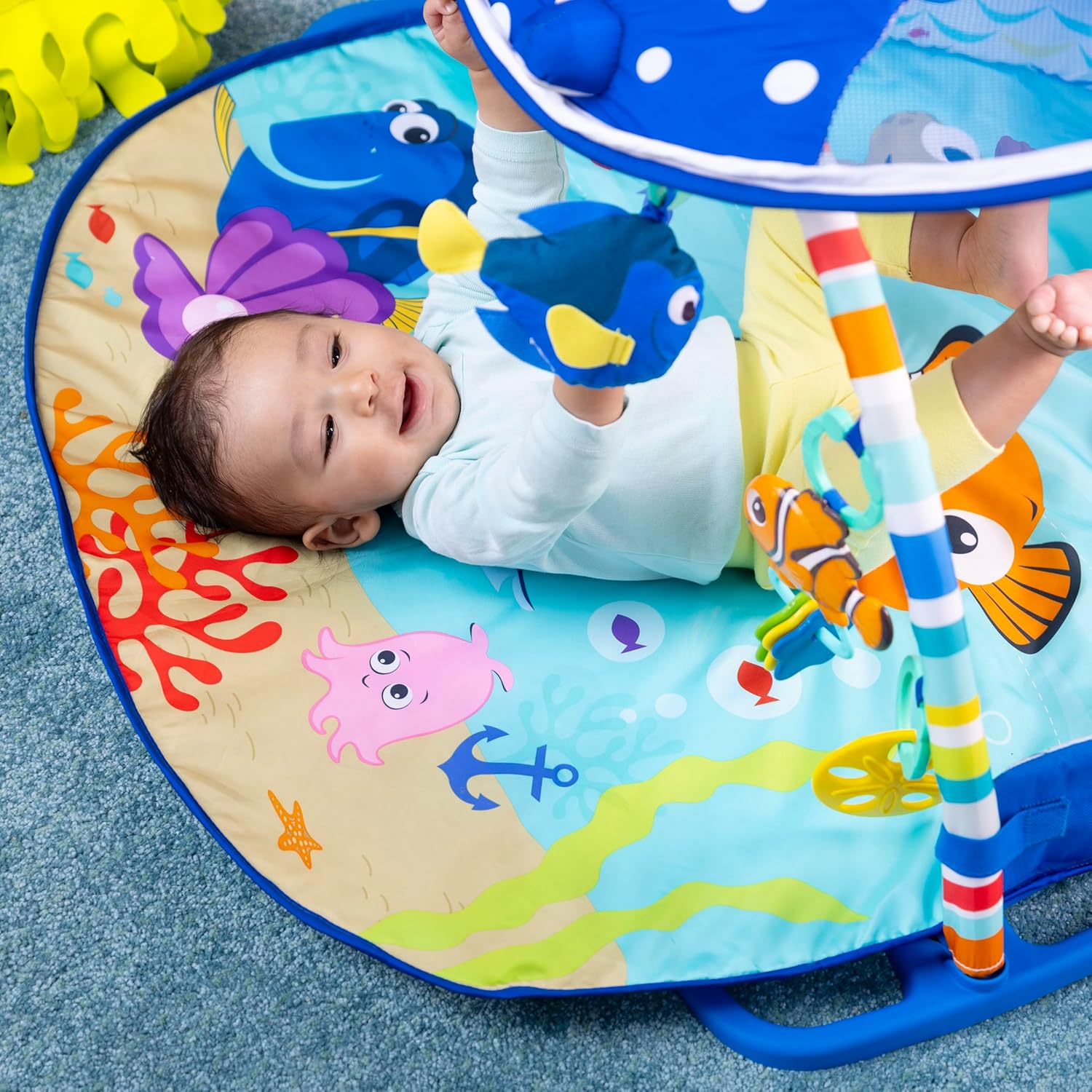 BRIGHT STARTS DB FINDING NEMO GYM: MR. RAY - Premium for Kids in Qatar | Toysaro.com