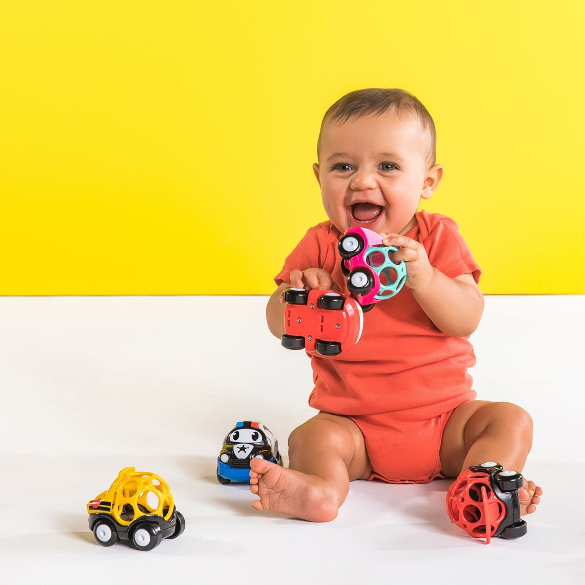 Bright Starts Go Grippers Vehicle Assortment - Premium for Kids in Qatar | Toysaro.com