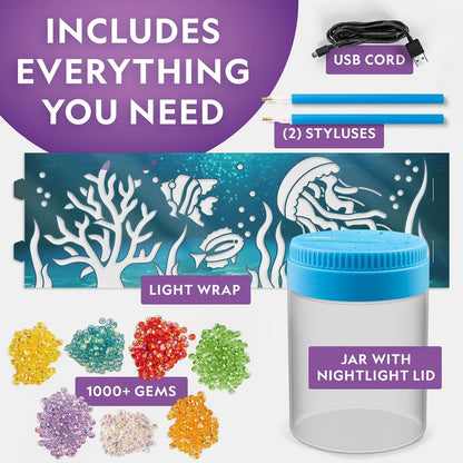 NG OCEAN NIGHT - LIGHT CRAFT KIT - Premium for Kids in Qatar | Toysaro.com