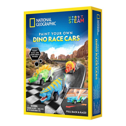 NG PAINT YOUR OWN DINO RACE CARS - Premium for Kids in Qatar | Toysaro.com