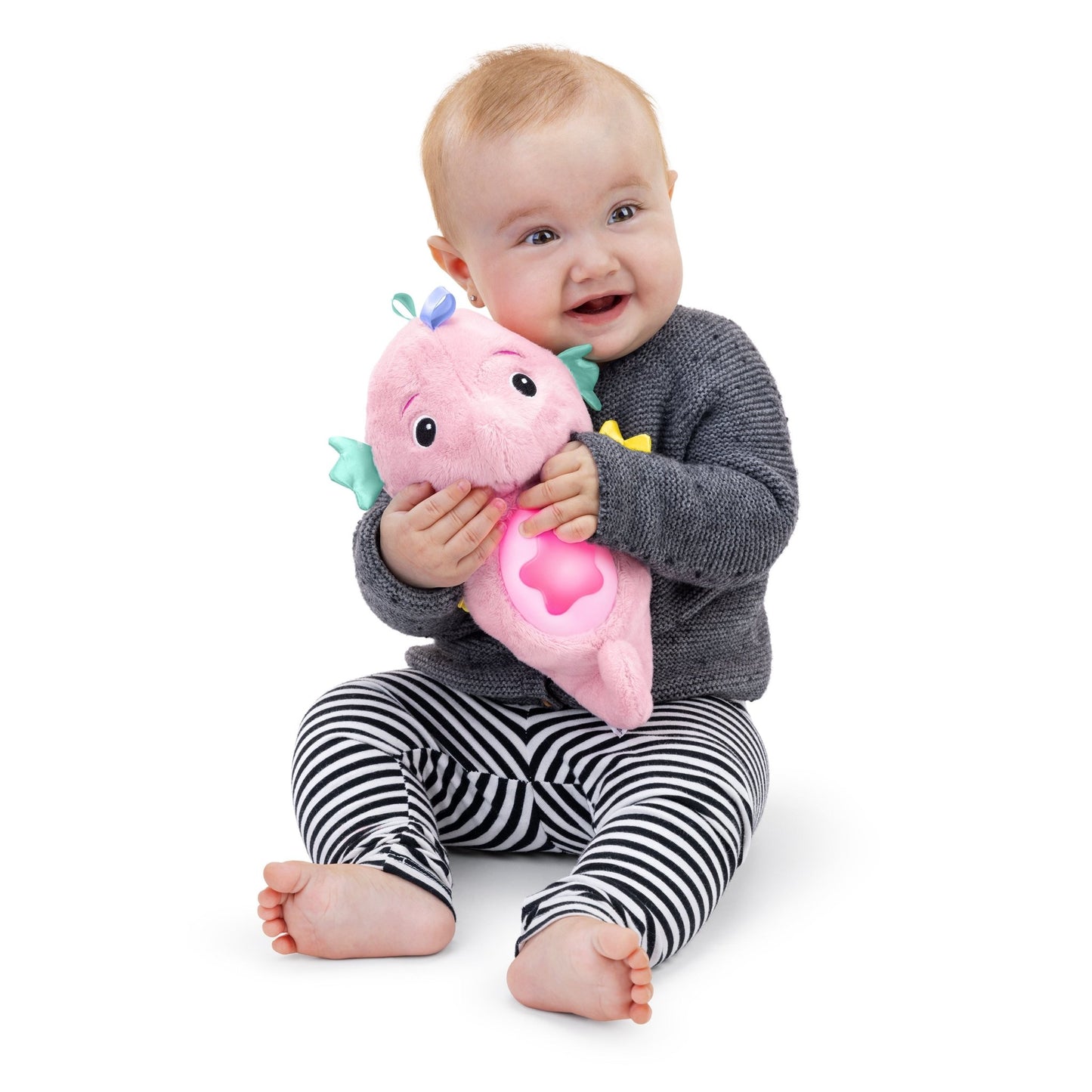 Baby Einstein™ Sea Dreams Seahorse™ Plush Soother Pink - Premium for Kids in Qatar | Toysaro.com