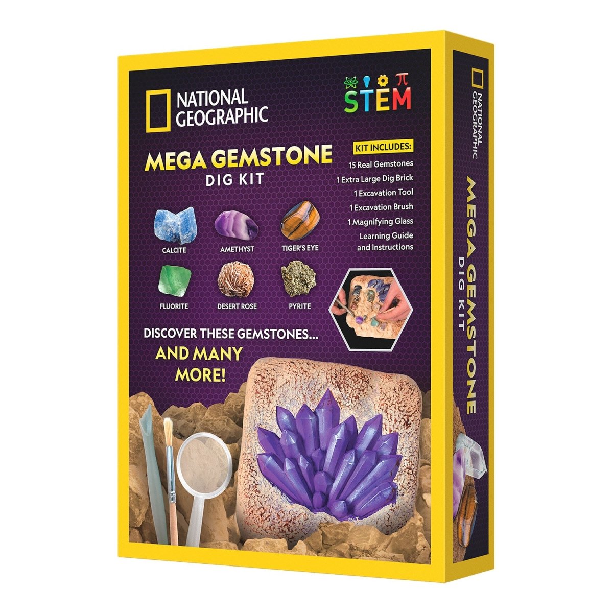 NG MEGA GEMSTONE DIG KIT - Premium for Kids in Qatar | Toysaro.com