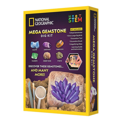 NG MEGA GEMSTONE DIG KIT - Premium for Kids in Qatar | Toysaro.com
