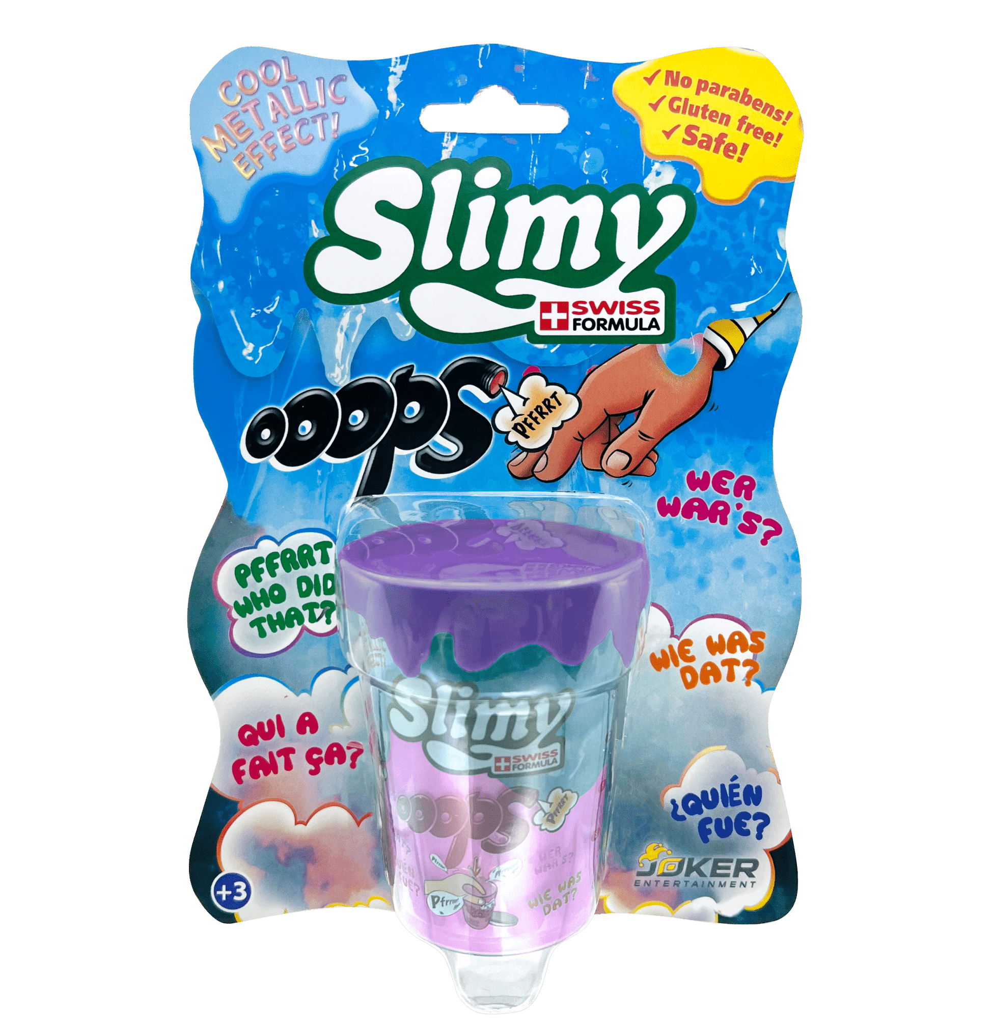 SLIMY - MINI OOPS METALLIC 80G - Premium for Kids in Qatar | Toysaro.com