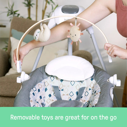 Ingenuity™SimpleComfort™ Compact Soothing Swing - Parker™ - Premium for Kids in Qatar | Toysaro.com