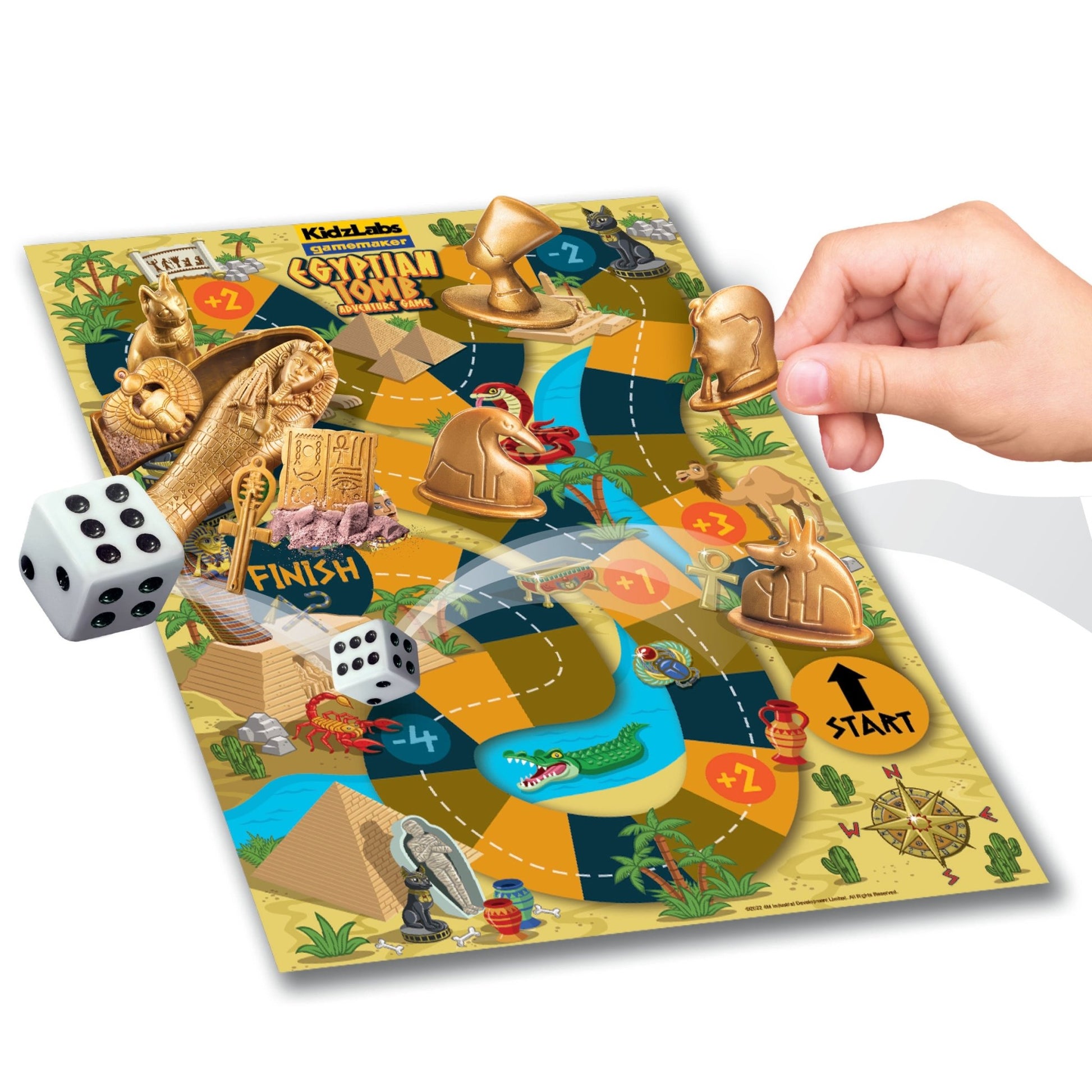 Egyptian Tomb Dig & Play Game - Premium for Kids in Qatar | Toysaro.com