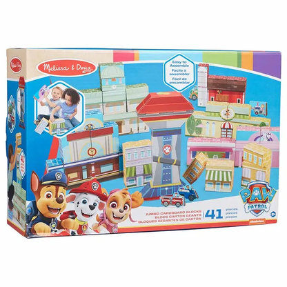 Melissa and Doug Paw Patrol Jumbo Cardboard Blocks - Premium for Kids in Qatar | Toysaro.com