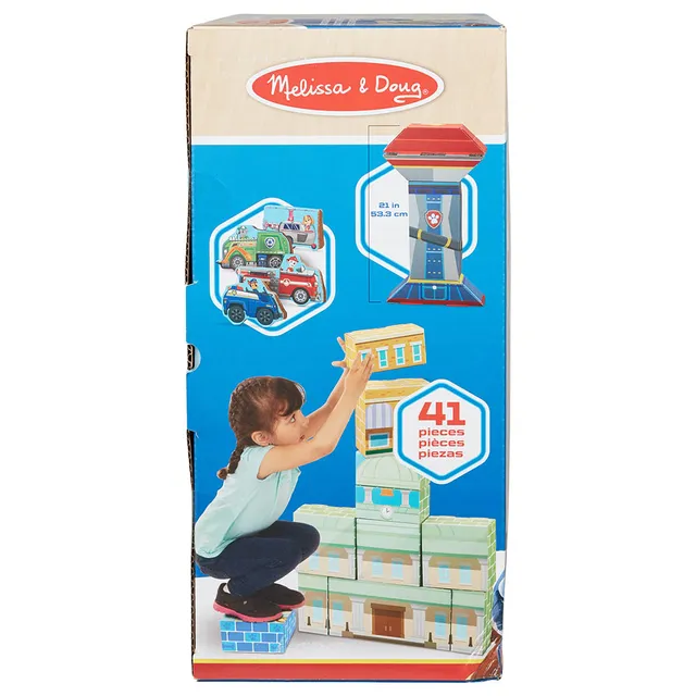 Melissa and Doug Paw Patrol Jumbo Cardboard Blocks - Premium for Kids in Qatar | Toysaro.com