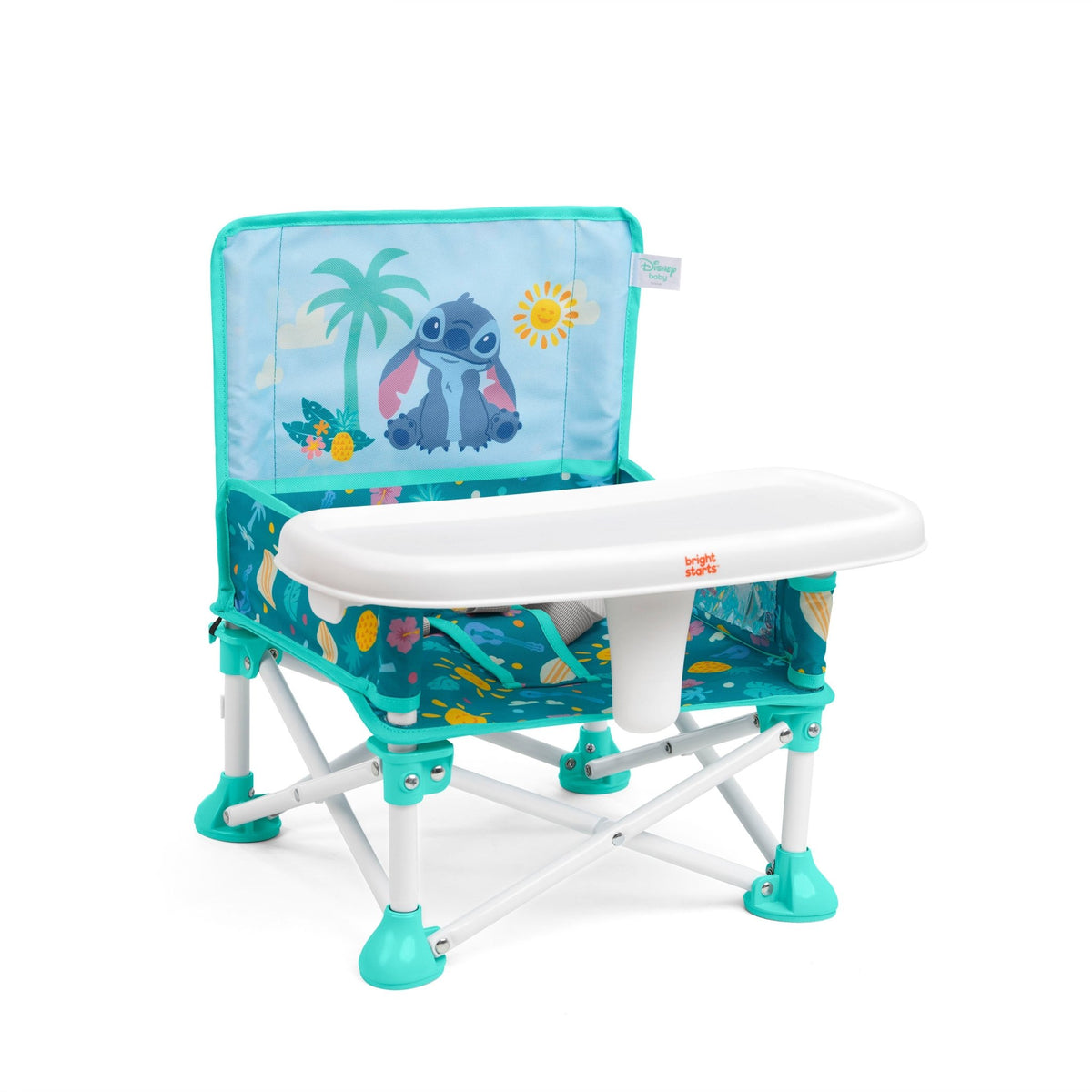 Bright Starts Stitch Pop 'N Sit™ Portable Booster Seat - Premium for Kids in Qatar | Toysaro.com