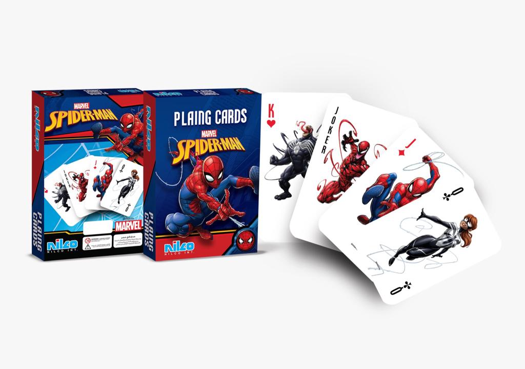 DISNEY PLAYING CARDS SPIDERMAN - Premium for Kids in Qatar | Toysaro.com