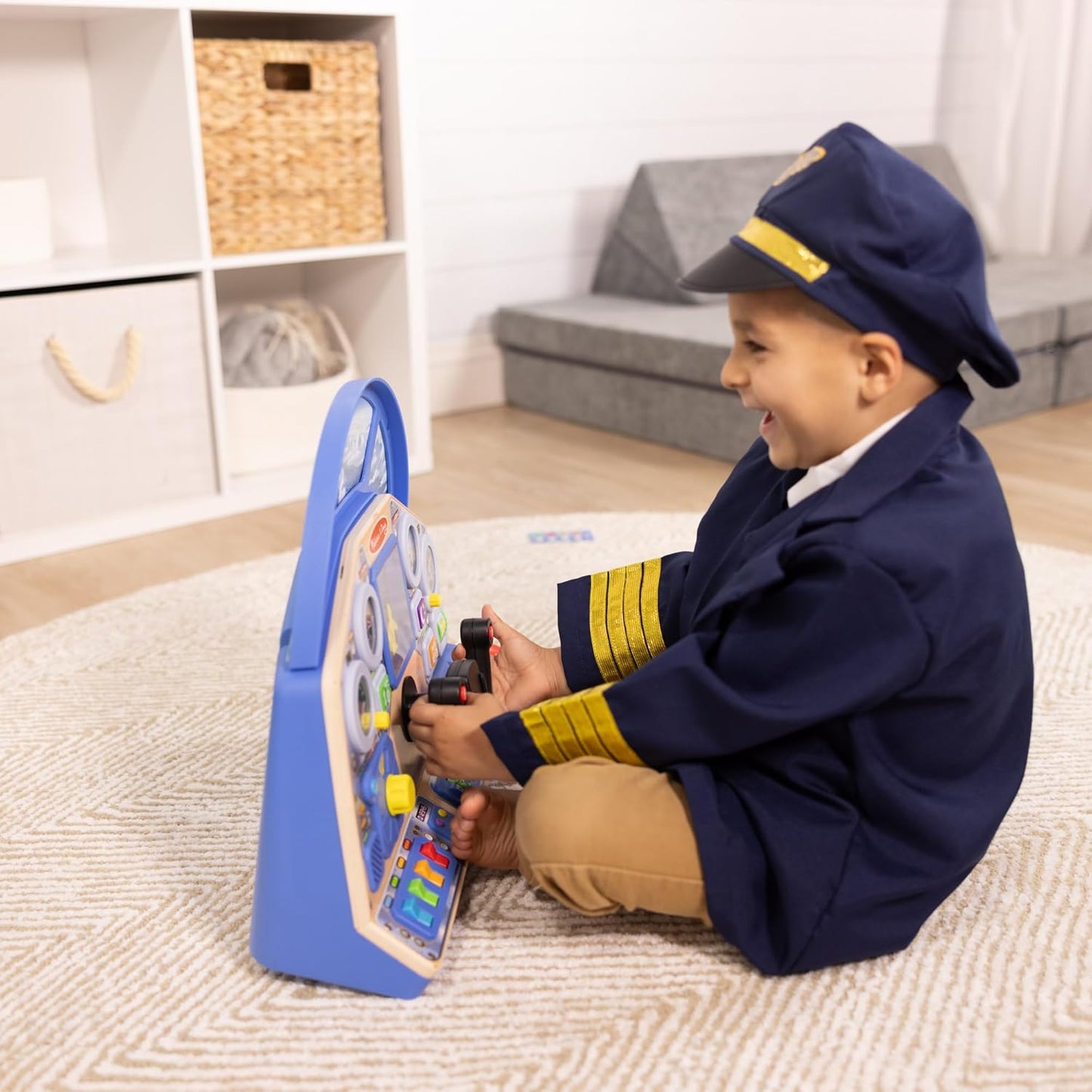 Melissa and Doug Jet Pilot Interactive Dashboard - Premium for Kids in Qatar | Toysaro.com