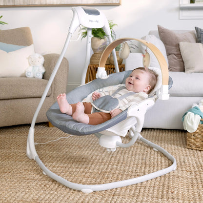 Ingenuity™SimpleComfort™ Compact Soothing Swing - Parker™ - Premium for Kids in Qatar | Toysaro.com