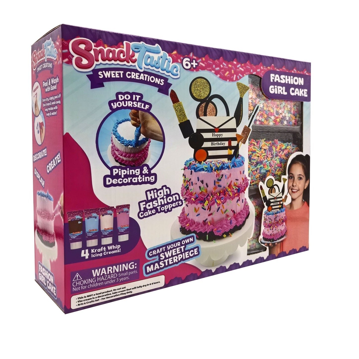 SNACK TASTIC - FABULOUS FASHION CAKE - Premium for Kids in Qatar | Toysaro.com