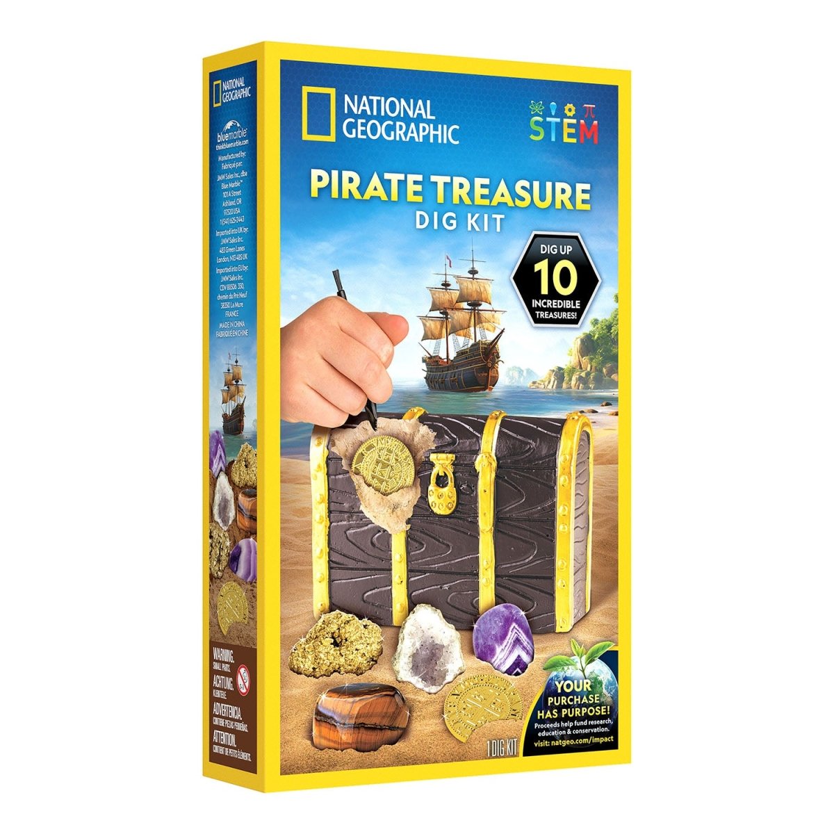 NG PIRATE TREASURE DIG KIT - Premium for Kids in Qatar | Toysaro.com