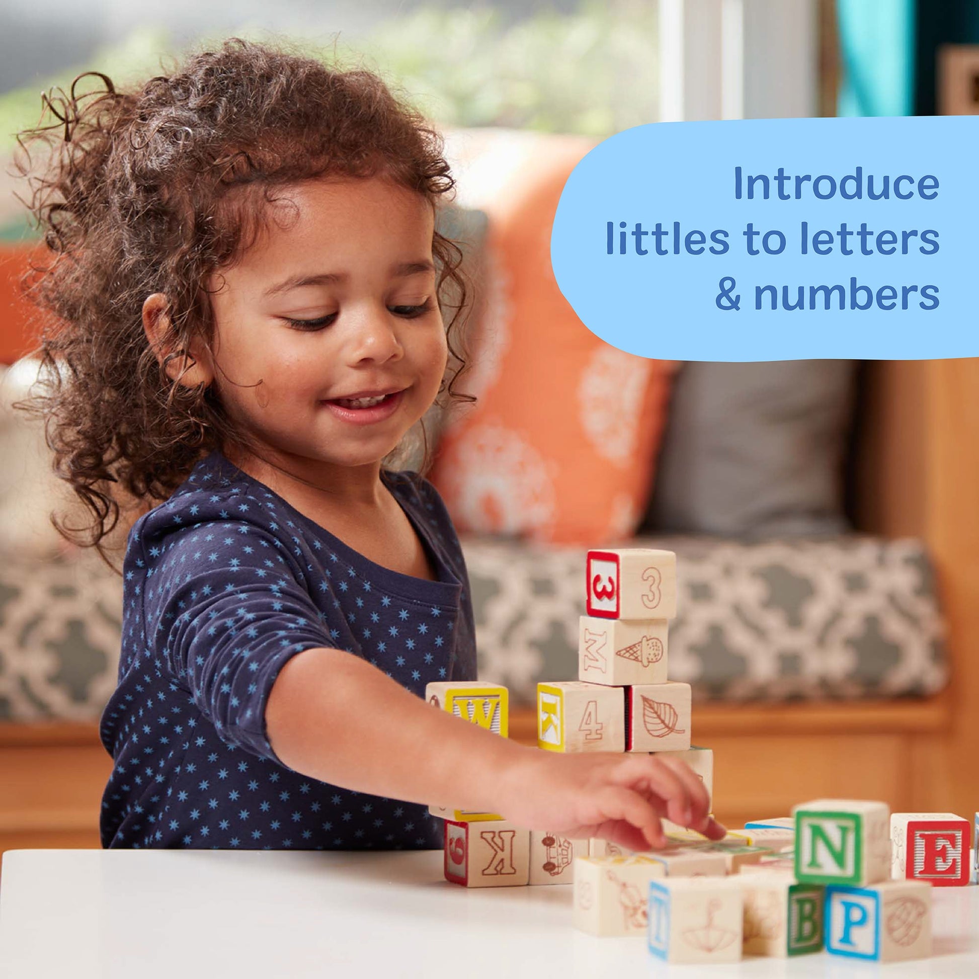 Melissa and Doug Wooden ABC/123 Blocks - Premium for Kids in Qatar | Toysaro.com