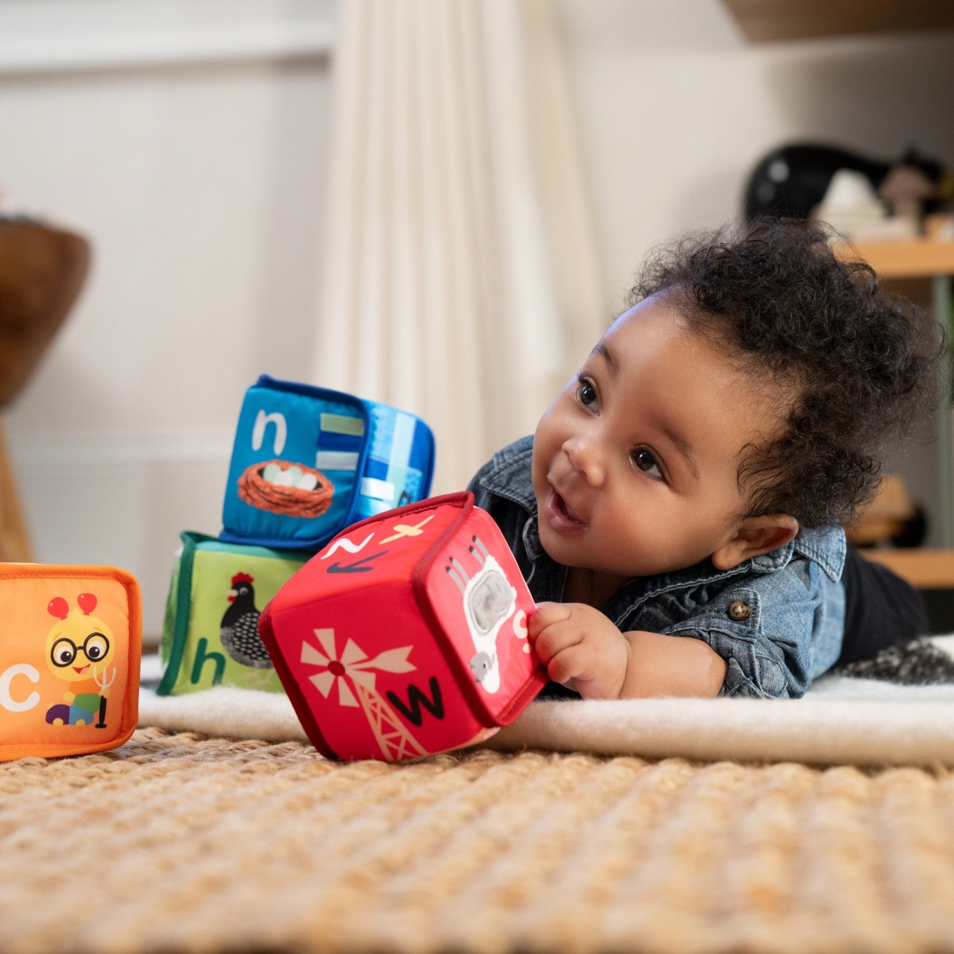 Baby Einstein™ Alpha Stacks™ Soft Blocks - Premium for Kids in Qatar | Toysaro.com