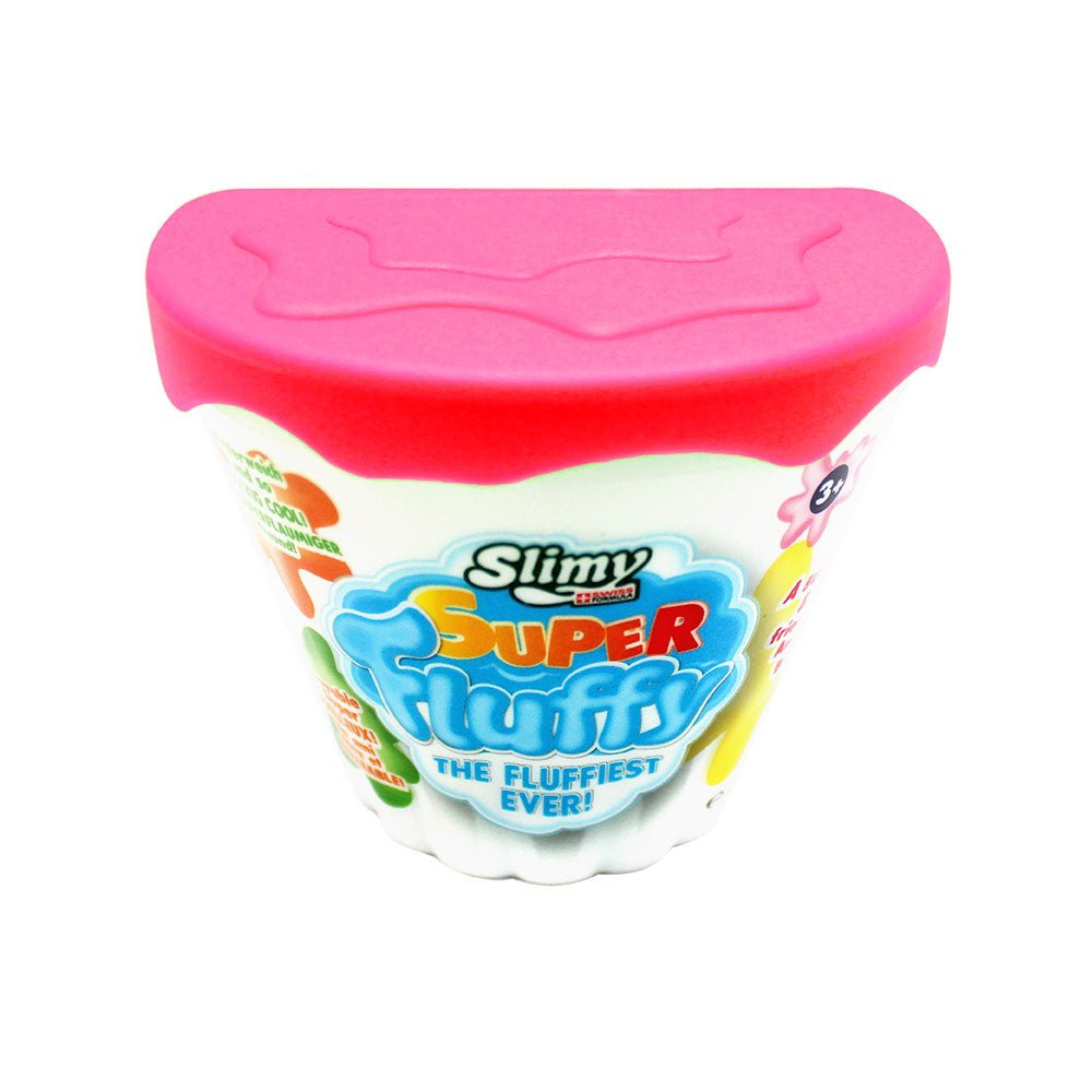 SUPER FLUFFY SLIMY on BLISTERCARD 100 gr. pink, yellow, orange and green - Premium for Kids in Qatar | Toysaro.com