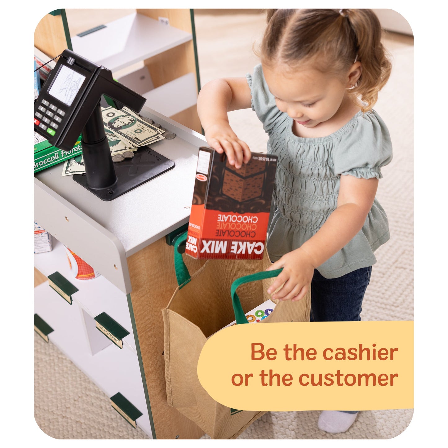Melissa and Doug Grocery Store - Premium for Kids in Qatar | Toysaro.com
