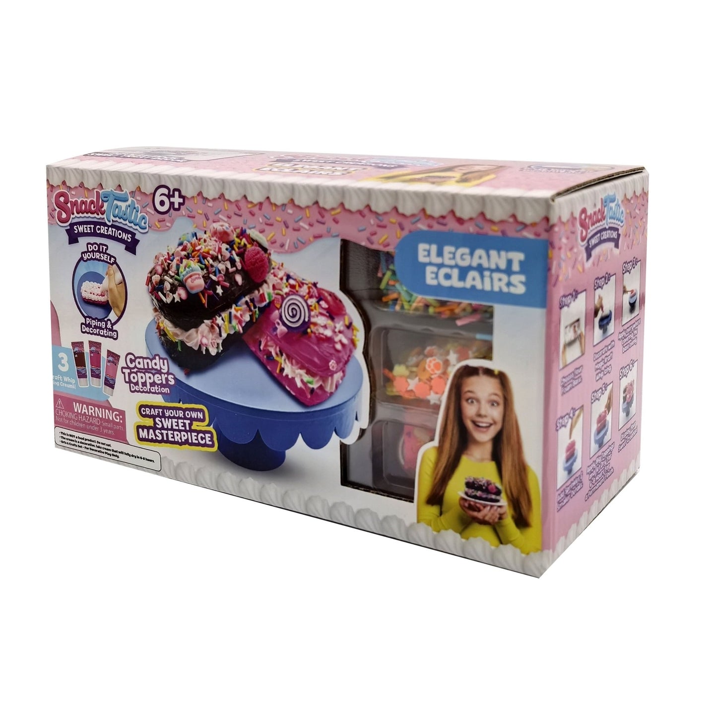 SNACK TASTIC - ELEGANT ECLAIR DESIGN - Premium for Kids in Qatar | Toysaro.com