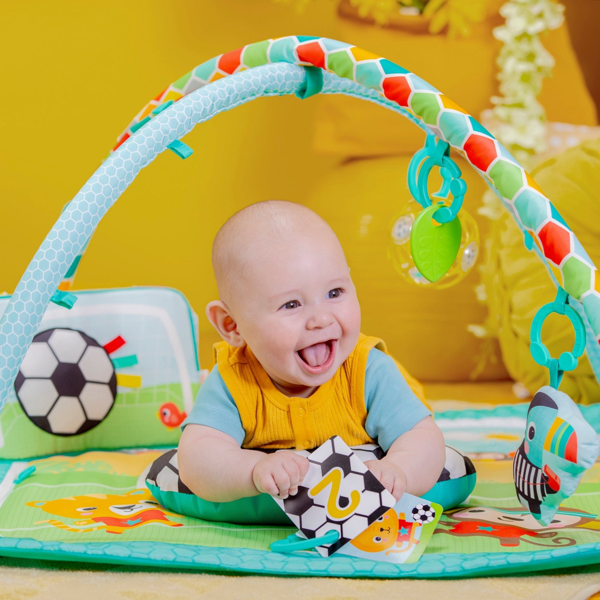 Bright Starts™ Grip & Kick™ Activity Gym - Premium for Kids in Qatar | Toysaro.com