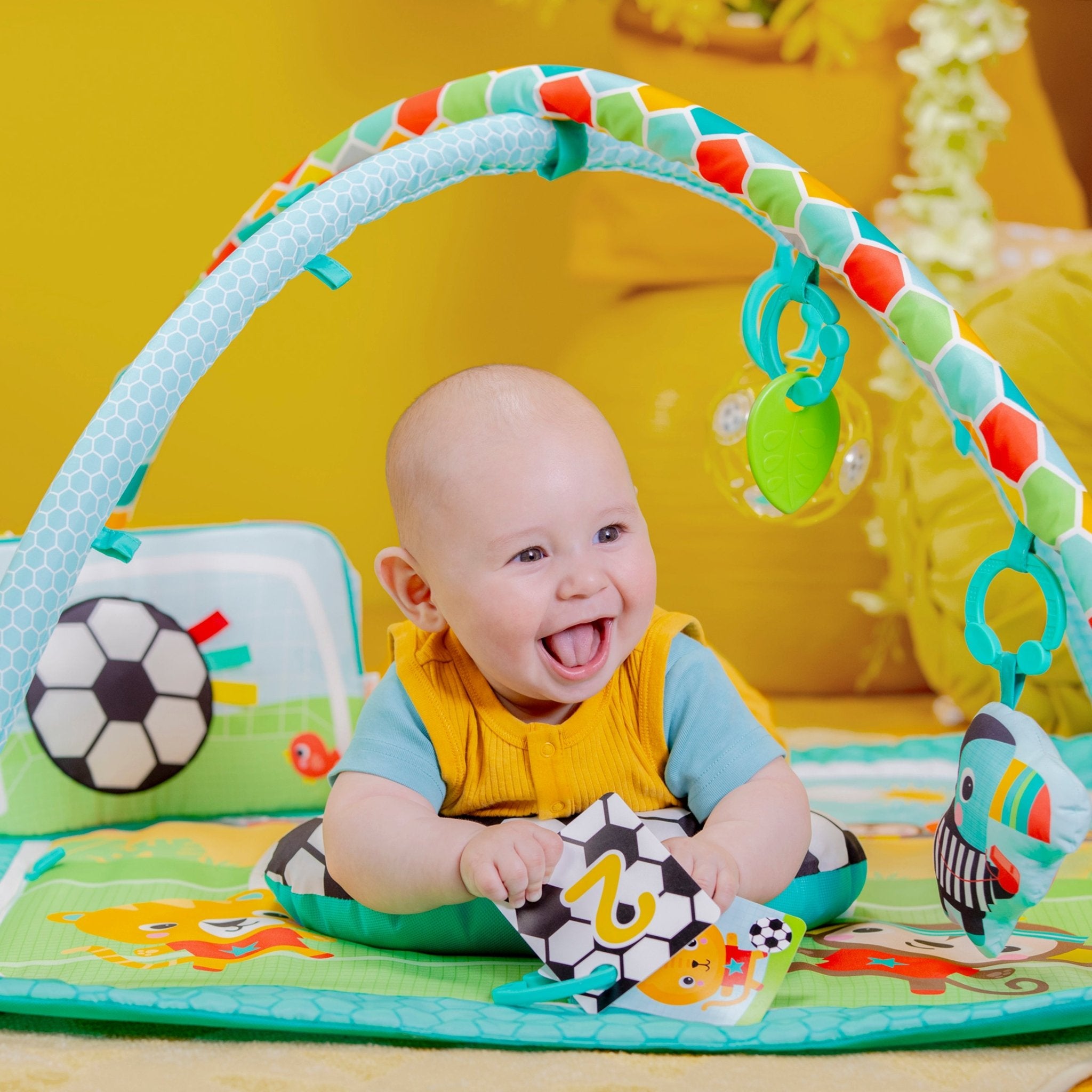 Bright Starts™ Grip & Kick™ Activity Gym - Premium for Kids in Qatar | Toysaro.com