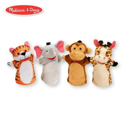 Melissa and Doug Zoo Friends Hand Puppets - Premium for Kids in Qatar | Toysaro.com