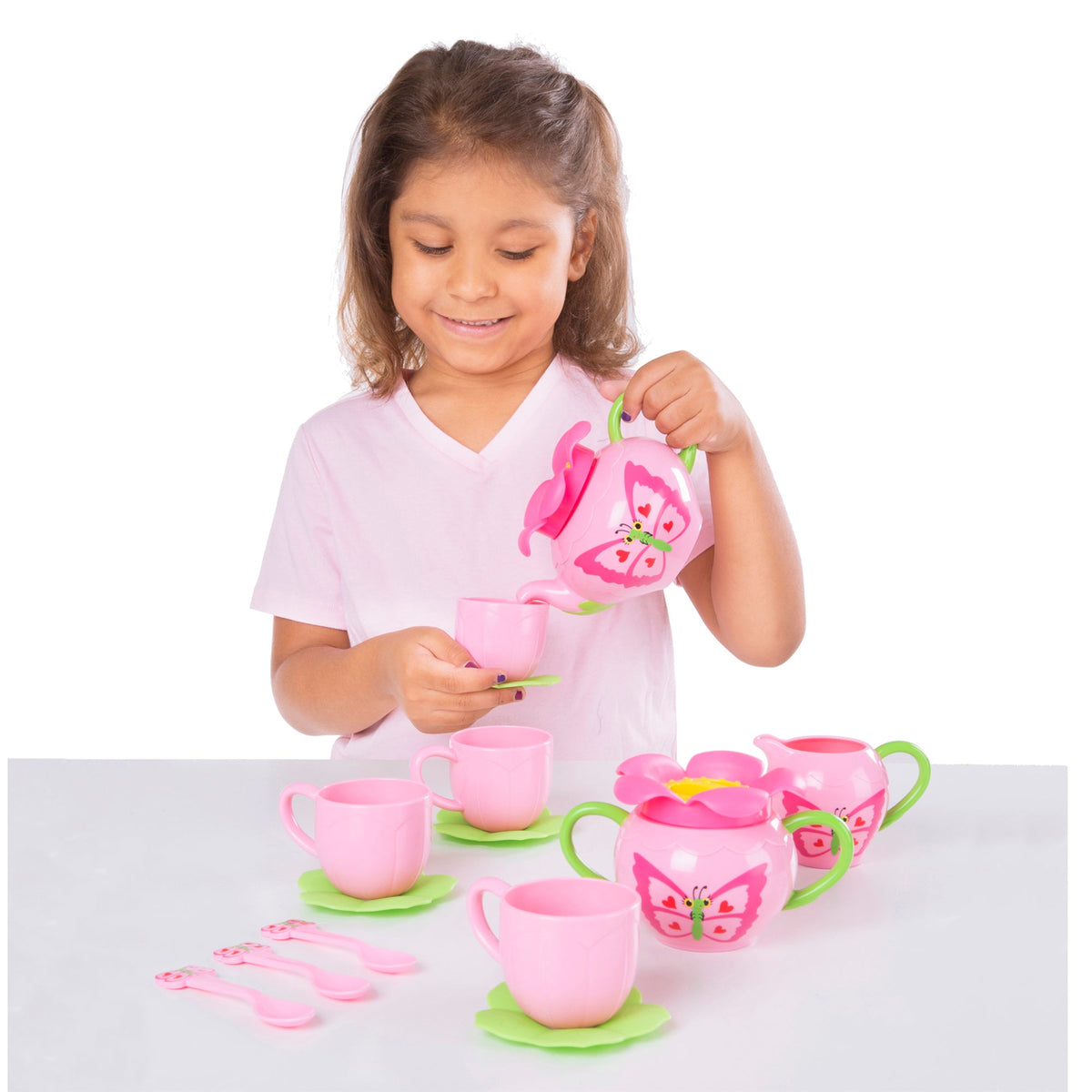 Melissa and Doug Bella Butterfly Tea Set - Premium for Kids in Qatar | Toysaro.com