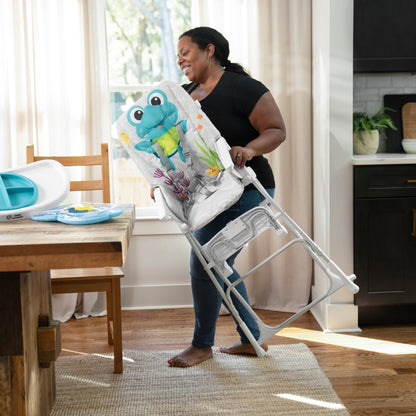 Baby Einstein™ Snack and Splash Compact Folding High Chair - Premium for Kids in Qatar | Toysaro.com