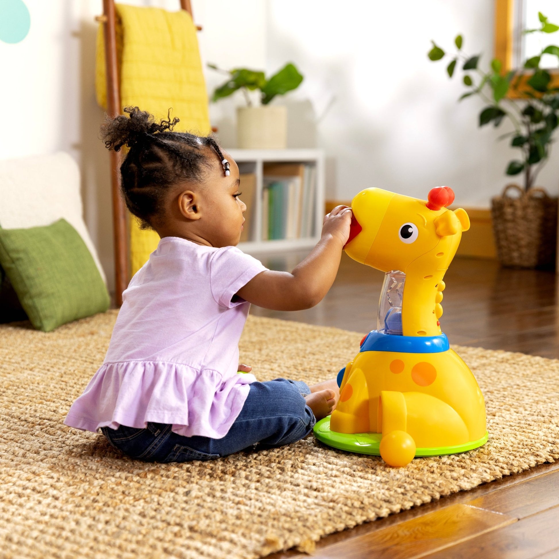 Bright Starts™ Spinnin’ Spots Giraffe™ Ball Play Toy - Premium for Kids in Qatar | Toysaro.com