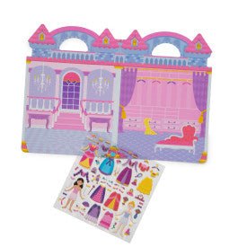 Melissa and Doug Puffy Sticker Play Set - Princess - Premium for Kids in Qatar | Toysaro.com