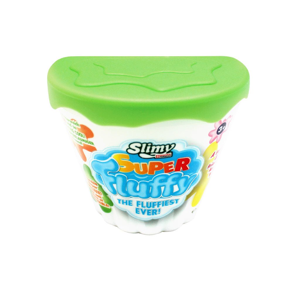 SUPER FLUFFY SLIMY on BLISTERCARD 100 gr. pink, yellow, orange and green - Premium for Kids in Qatar | Toysaro.com