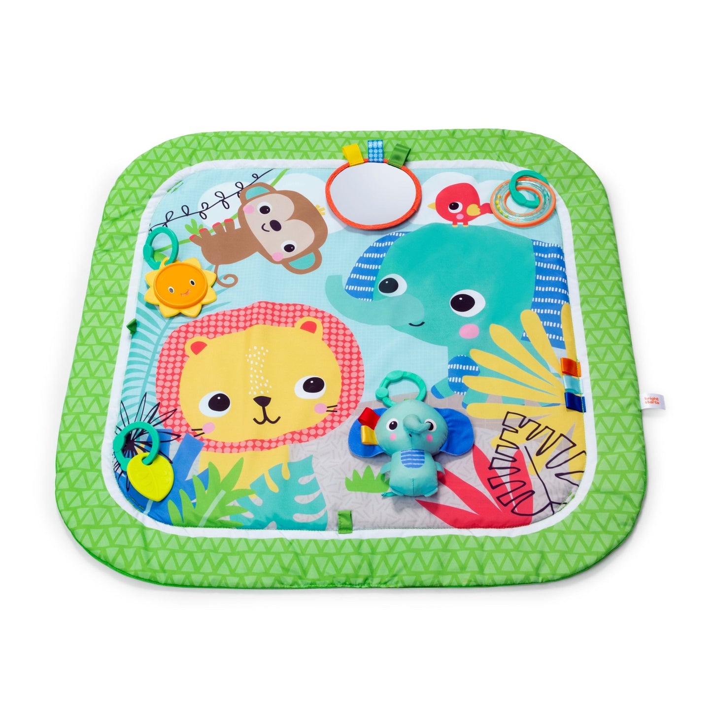 Bright Starts - Wild Wiggles Activity Gym - Green - Premium for Kids in Qatar | Toysaro.com