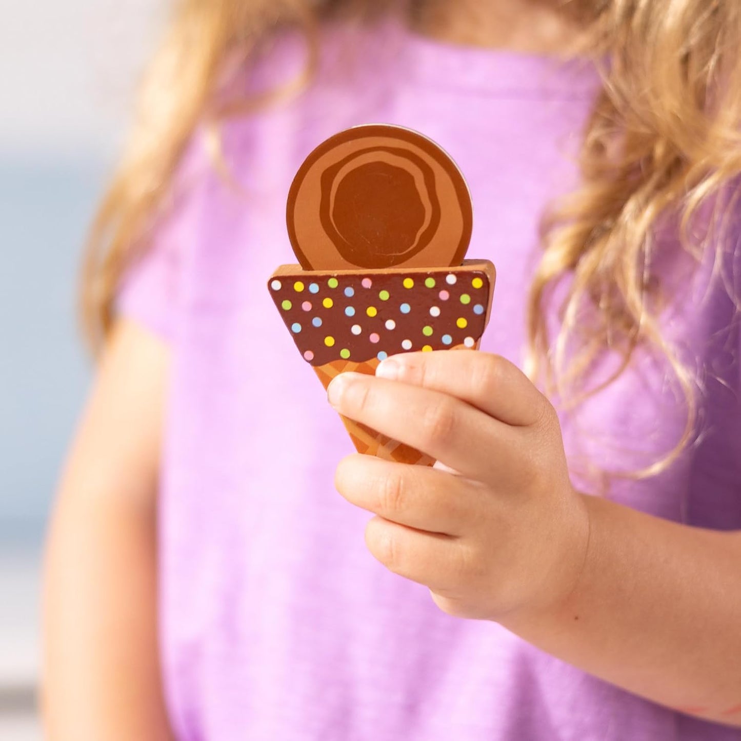 Melissa and Doug Wooden Magnetic Ice Cream Puzzle & Play Set - Premium for Kids in Qatar | Toysaro.com