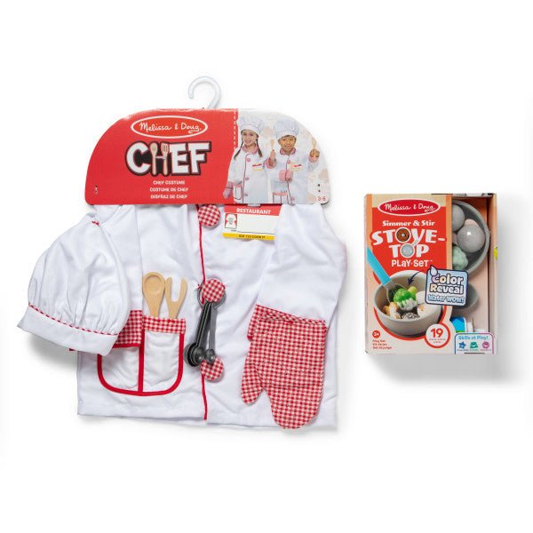 Melissa and Doug Chef Role Play Costume Set - Premium for Kids in Qatar | Toysaro.com