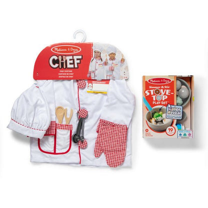 Melissa and Doug Chef Role Play Costume Set - Premium for Kids in Qatar | Toysaro.com