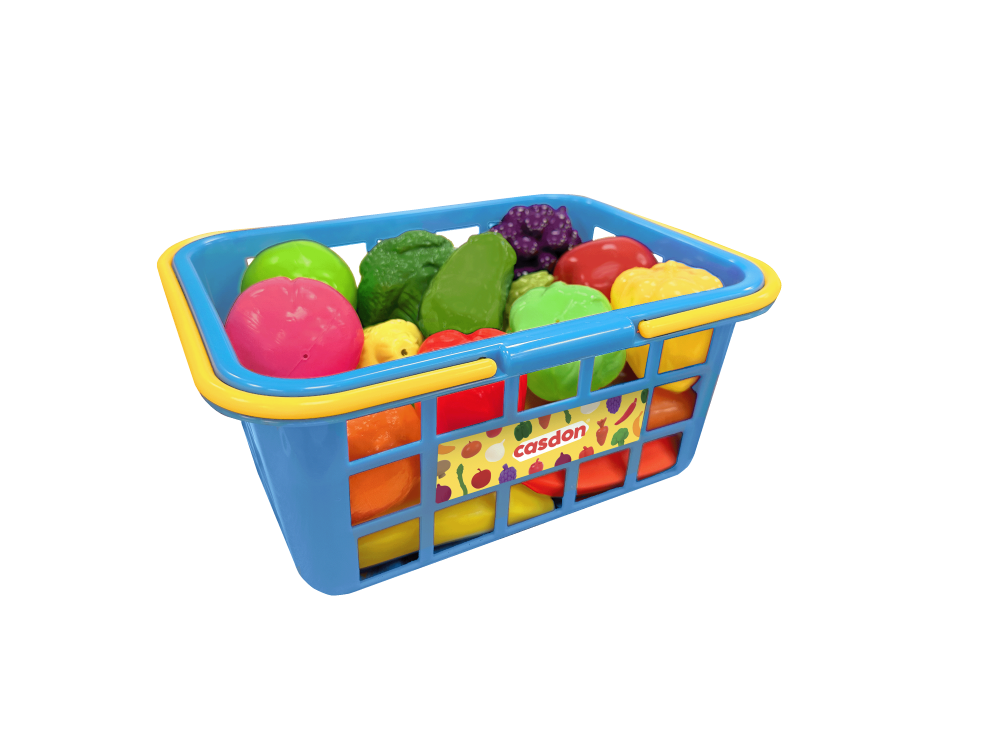 Casdon Fruit & Veg Basket - Premium for Kids in Qatar | Toysaro.com