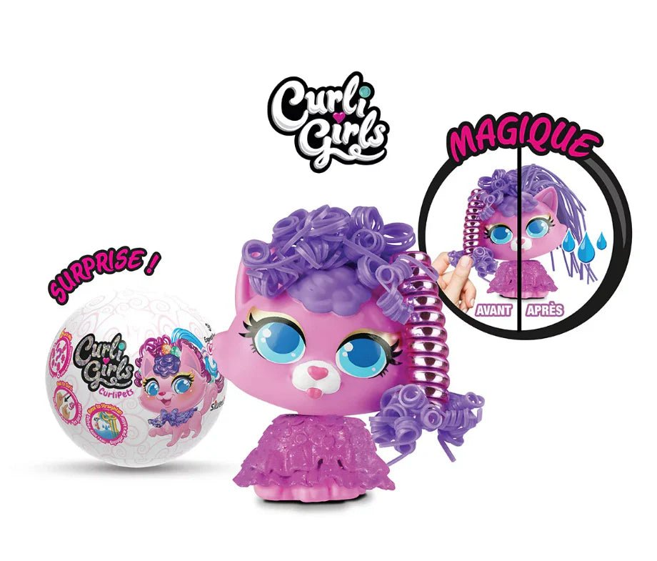 CURLIPETS SALON SET ASST 12 PC DISPLAY - Premium for Kids in Qatar | Toysaro.com