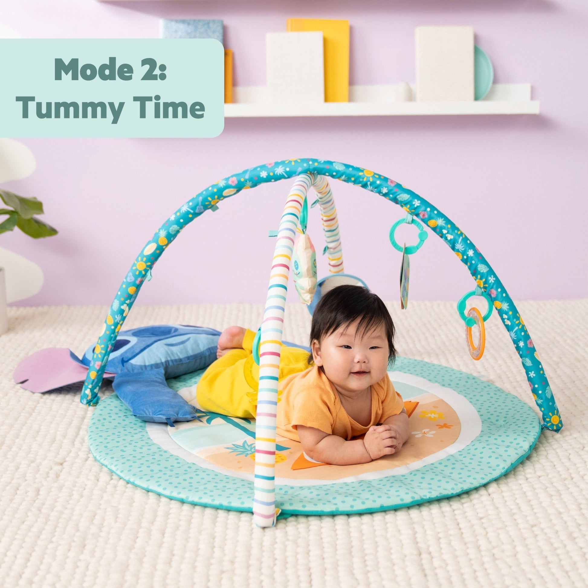 Bright Starts Stitch Party in Paradise™ Activity Gym - Premium for Kids in Qatar | Toysaro.com