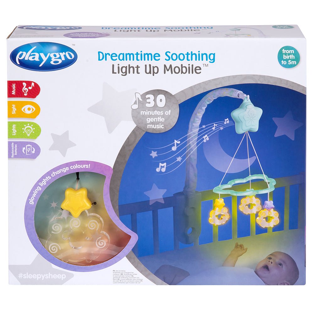 playgro Dreamtime Soothing Light Up Mobile - Premium for Kids in Qatar | Toysaro.com