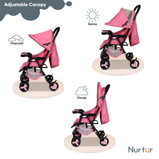 Nurtur Baby Stroller - S906 - NR3 - Premium for Kids in Qatar | Toysaro.com